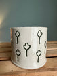 Dark Green Etch Flower Pot by Kaitlin Savage Ceramics