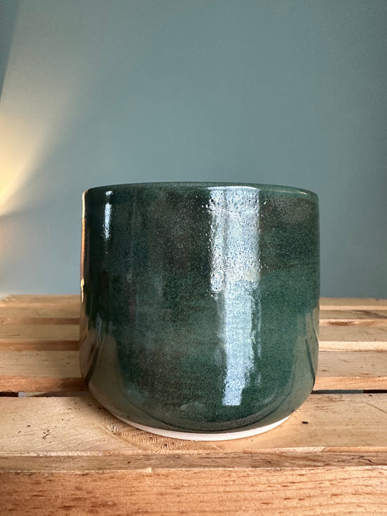 Green Pot by JKM Clayworks