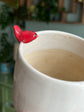 Cardinal Pot by JKM Clayworks
