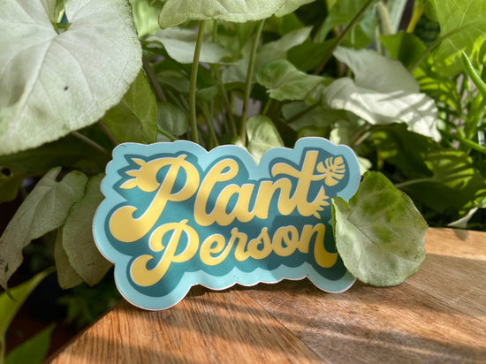 Plant Person Sticker